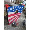 Image 1 : American Flag Cornhole Game