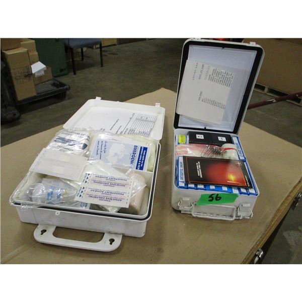2 FIRST AID BOXES & CONTENTS