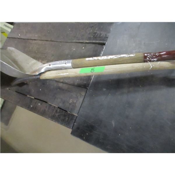 ESTATE:  ROUND SHOVEL & SCOOP SHOVEL