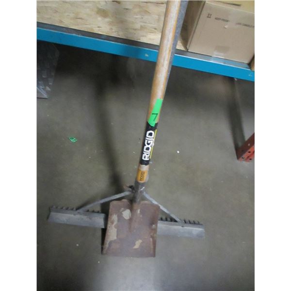 ESTATE:  CONCRETE RAKE & SHOVEL