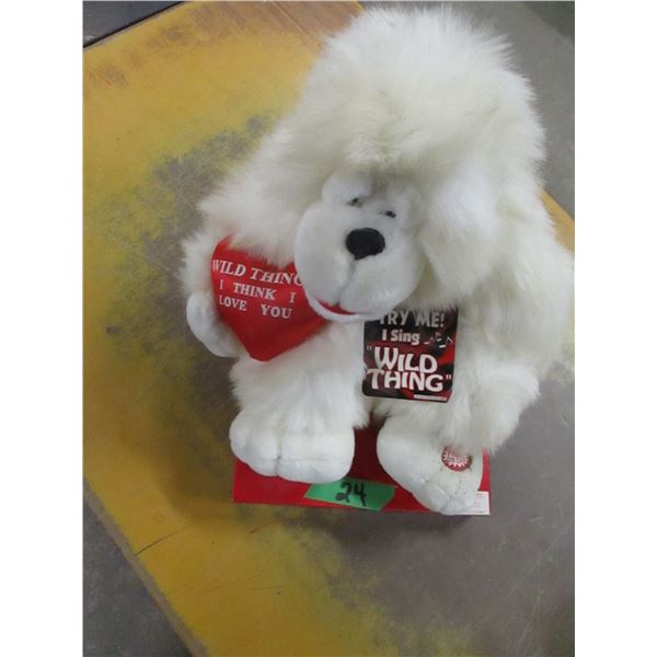 ESTATE:  THE WILD THING MUSICAL STUFFED TOY