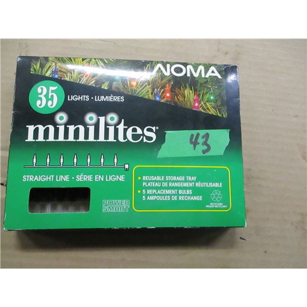 ESTATE:  35 MINI LITES