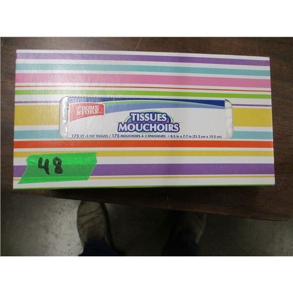 ESTATE:  TISSUES (175 COUNT) - PER BOX