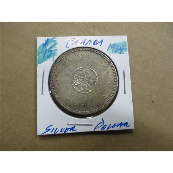1964 CANADA SILVER DOLLAR