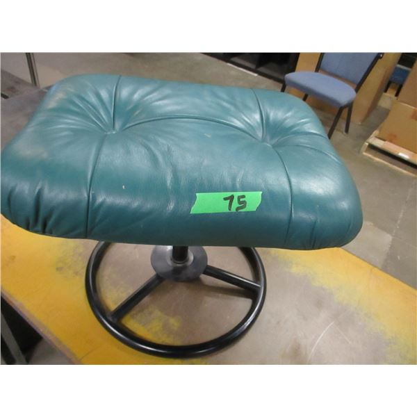 ESTATE:  GREEN FOOT STOOL
