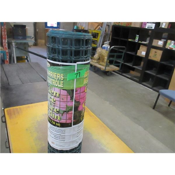 ESTATE:  25' ROLL OF GARDEN FENCING