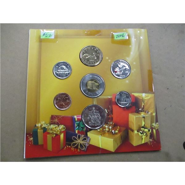 2006 CANADA MINT SEALED CHRISTMAS COIN SET