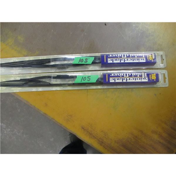 ESTATE:  2 - 18" WIPER BLADES