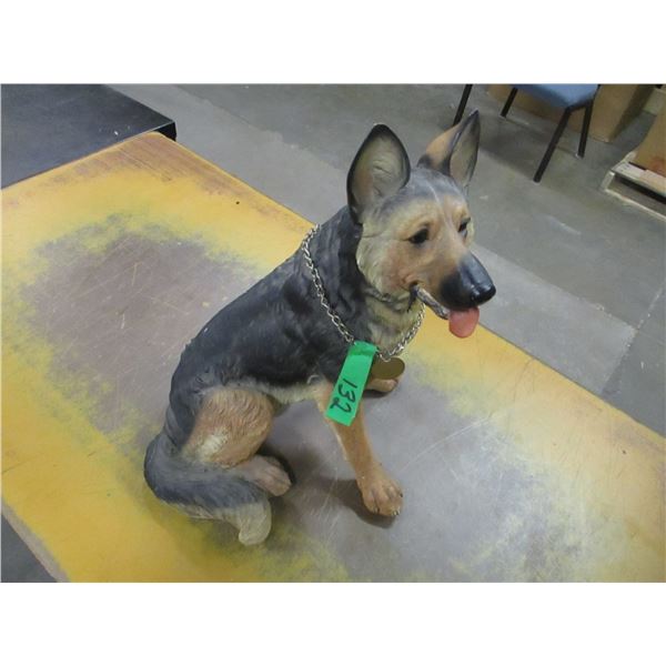 ESTATE:  SHEPARD DOG ORNAMENT