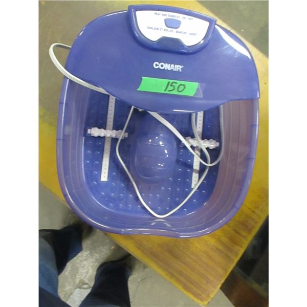 ESTATE:  CONAIR FOOT MASSAGER C/W HEAT