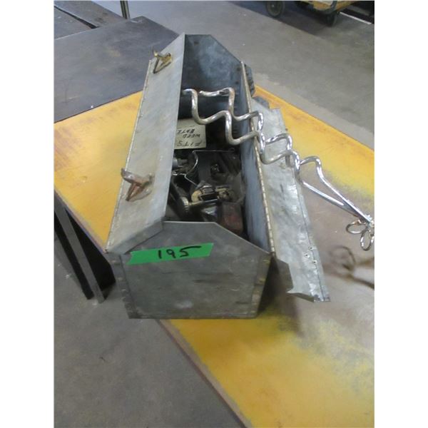 GREY TOOLBOX C/W CONTENTS