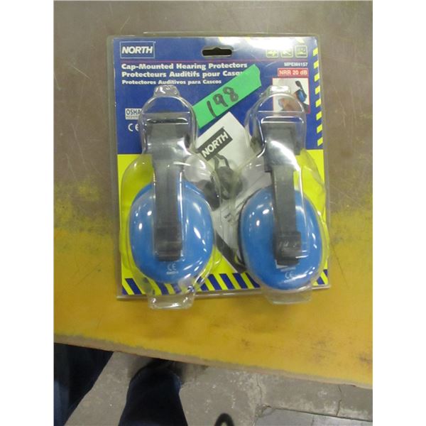 CAP MOUNTED HEARING PROTECTORS