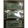 Image 2 : 1954, 1967 & 1973 LAST OF CANADA $1 BILLS