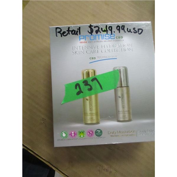 NEW:  INTENSIVE HYDRATION SKIN CARE (MSRP $249.95)