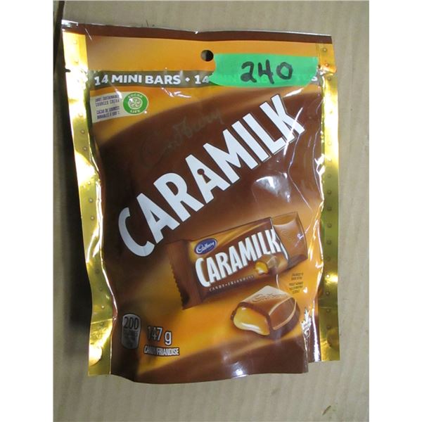 SHELF PULLS (AS IS):  CARAMILK BAR (147G) - BAG