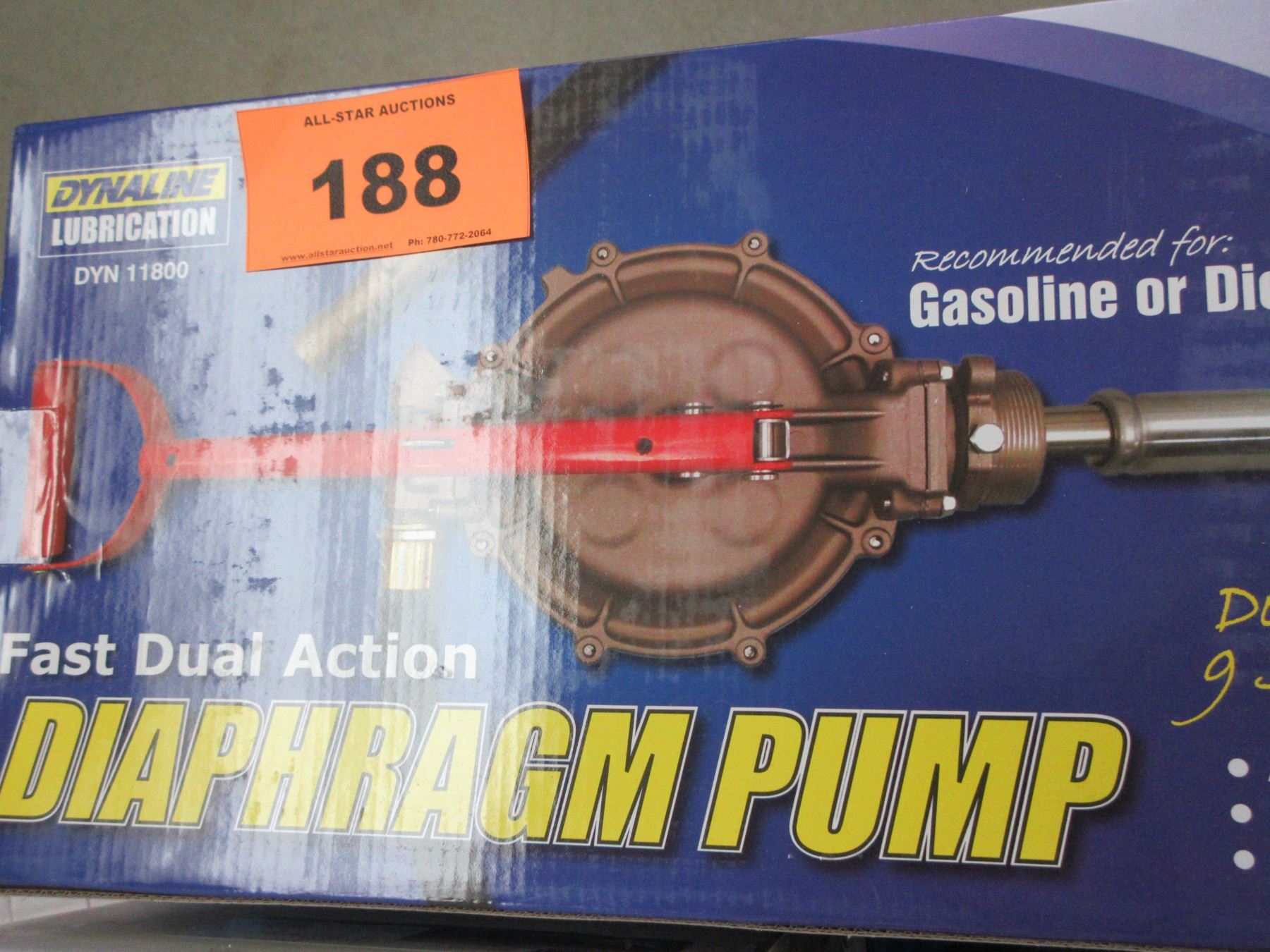 NEW: DYNALINE FAST DUAL ACTION DIAPHRAGM PUMP (GAS OR DIESEL) (MSRP ...