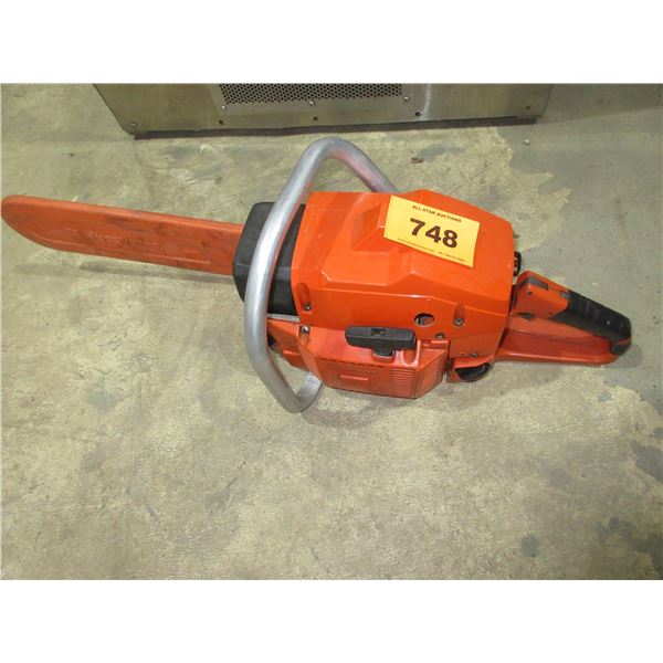 THEFT RECOVERY HUSQVARNA CHAIN SAW (TESTED RUNNING)
