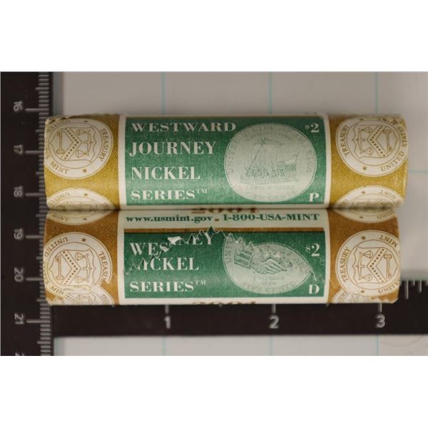 2 SOLID DATE ROLLS OF 2004 P & D WESTWARD JOURNEY