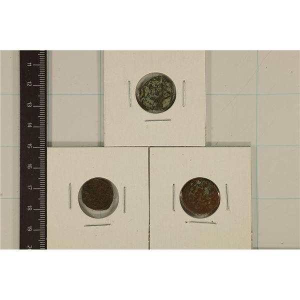 3 ROMAN ANCIENT COINS