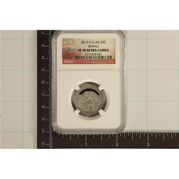 2012-S DENALI N.P. QUARTER NGC PF70 ULTRA CAMEO