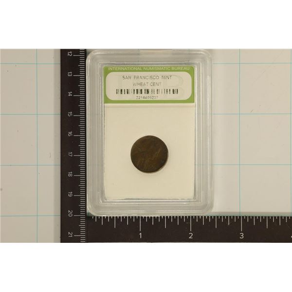 SLABBED 1952-S LINCOLN WHEAT CENT