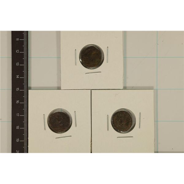 3 ROMAN ANCIENT COINS