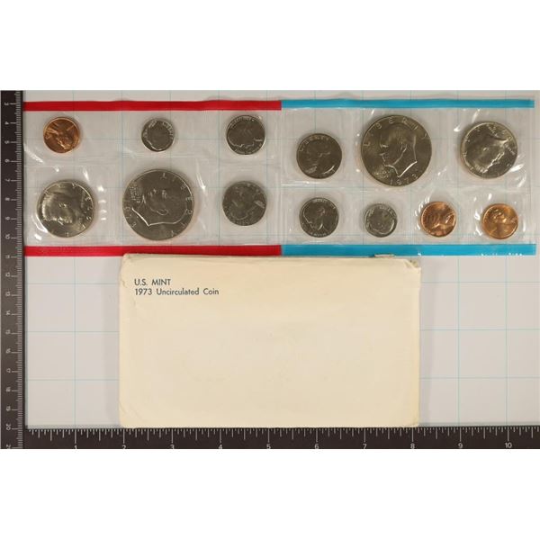 1973 US MINT SET (UNC) P/D/S (WITH ENVELOPE)