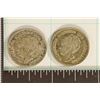 Image 2 : 1929 & 1930 NETHERLANDS SILVER 1/2 GULDEN AU'S