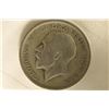 Image 2 : 1920 GREAT BRITAIN SILVER 1/2 CROWN .2273 OZ. ASW