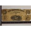 Image 1 : 1876 THE CHIPPEWA BANK $5 OBSOLETE BANK NOTE