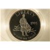 Image 1 : 1995-S US PROOF HALF DOLLAR. CIVIL WAR BATTLEFIELD