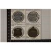 Image 3 : 8 MINI REPLICAS OF US QUARTERS. 2-1924, 4-1978 &