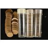 Image 1 : 3 SOLID DATE ROLLS OF LINCOLN WHEAT CENTS:1953-D,