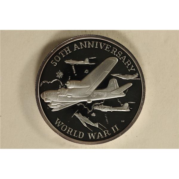 1 TROY OZ .999 FINE SILVER DEPT. OF THE AIRFORCE