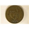 1820 LOWER CANADA HALF PENNY BANK TOKEN