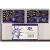 Image 1 : 2003 US 50 STATE QUARTERS PROOF SET WITH BOX