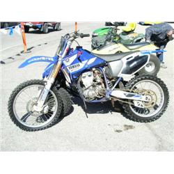 2001 YAMAHA 250 C.C DIRT BIKE BLUE VIN#