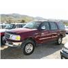 Image 1 : 1997 FORD EXPEDITION LL BURGUNDY AIR BAGS A/C