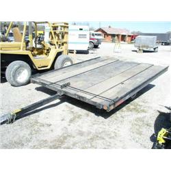 1996 RANGE TRAILER TILT DECK