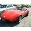 Image 1 : 1978 CHEVY CORVETTE T-TOP RED A/C CRUISE TILT