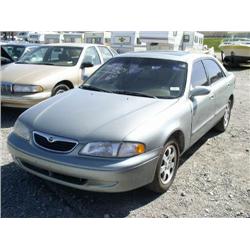 1999 MAZDA 626 ES SEDAN 4DR LIGHT GREEN AIR