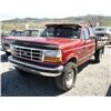Image 1 : 1992 FORD F250 XLT PICKUP MAROON A/C CRUISE