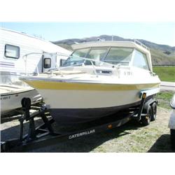 1972 REINELL CABIN CRUISER INBOARD/OUTBOARD BOAT