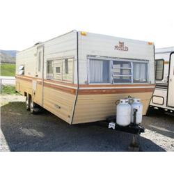 1979 PROWLER 25' TRAVEL TRAILER TAN/YELLOW A/C