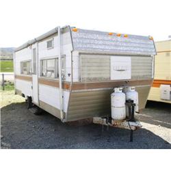 1975 GREAT DIVIDE CAMPTRAILER 22 FOOT TAPE PLA