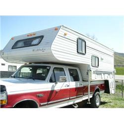 1995 WEEKENDER 18' CAMPER WHITE VIN# 1SH700D998