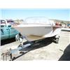 Image 1 : 1964 SILVERLINE 16' BOAT WHITE/BROWN 90HP