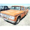 Image 1 : 1971 DODGE 3/4 TON PICKUP ORANGE VIN# D24BJ1U34