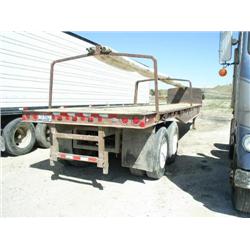 1974 TIMPTE SEMI TRAILER FLAT BED 40' MAROON