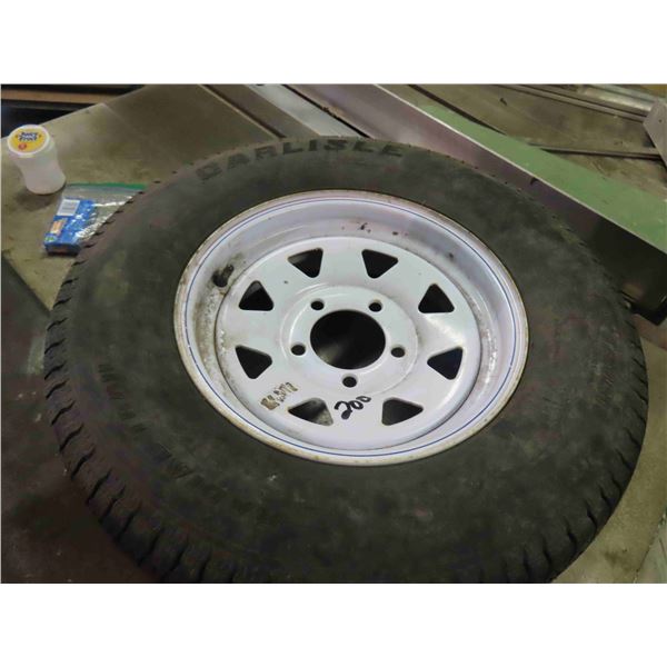 13'' Trailer Tire ST 175/80 R13 with 5 Hole Rim